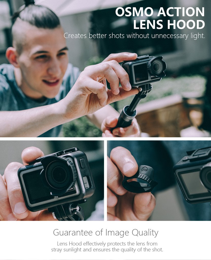 osmo action lens hood